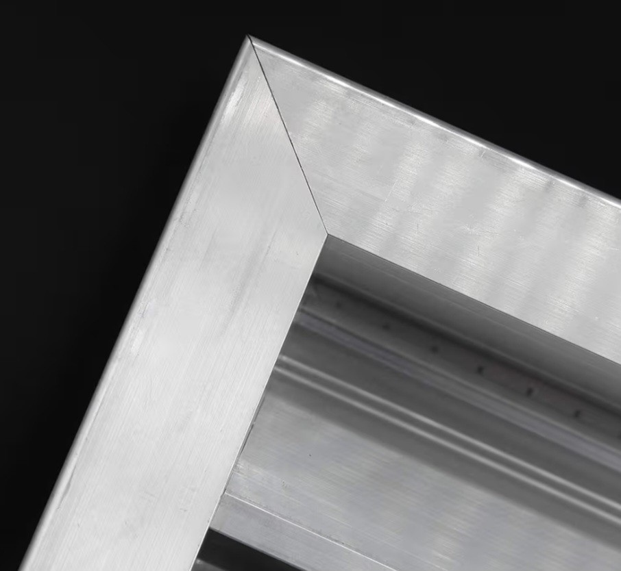 HVAC Premium 6″ X 36″ Exterior Aluminum Louver Grill Vent For Crawlspace, Gable