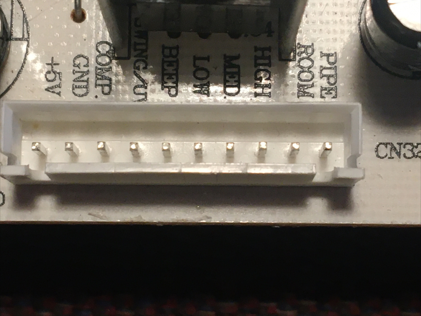 GE ac model: AHM06LWW1 Power Supply Board (V98472 H-4-J)