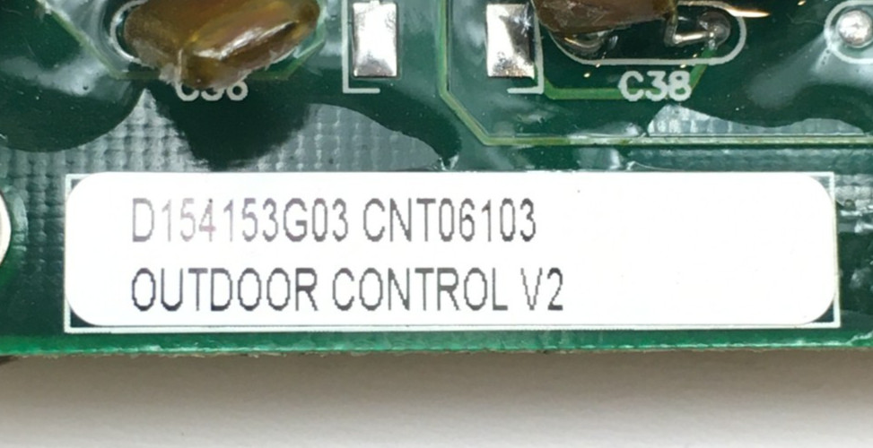 American Standard Trane D154153G03 Outdoor Control Board CNT06103 used #P42