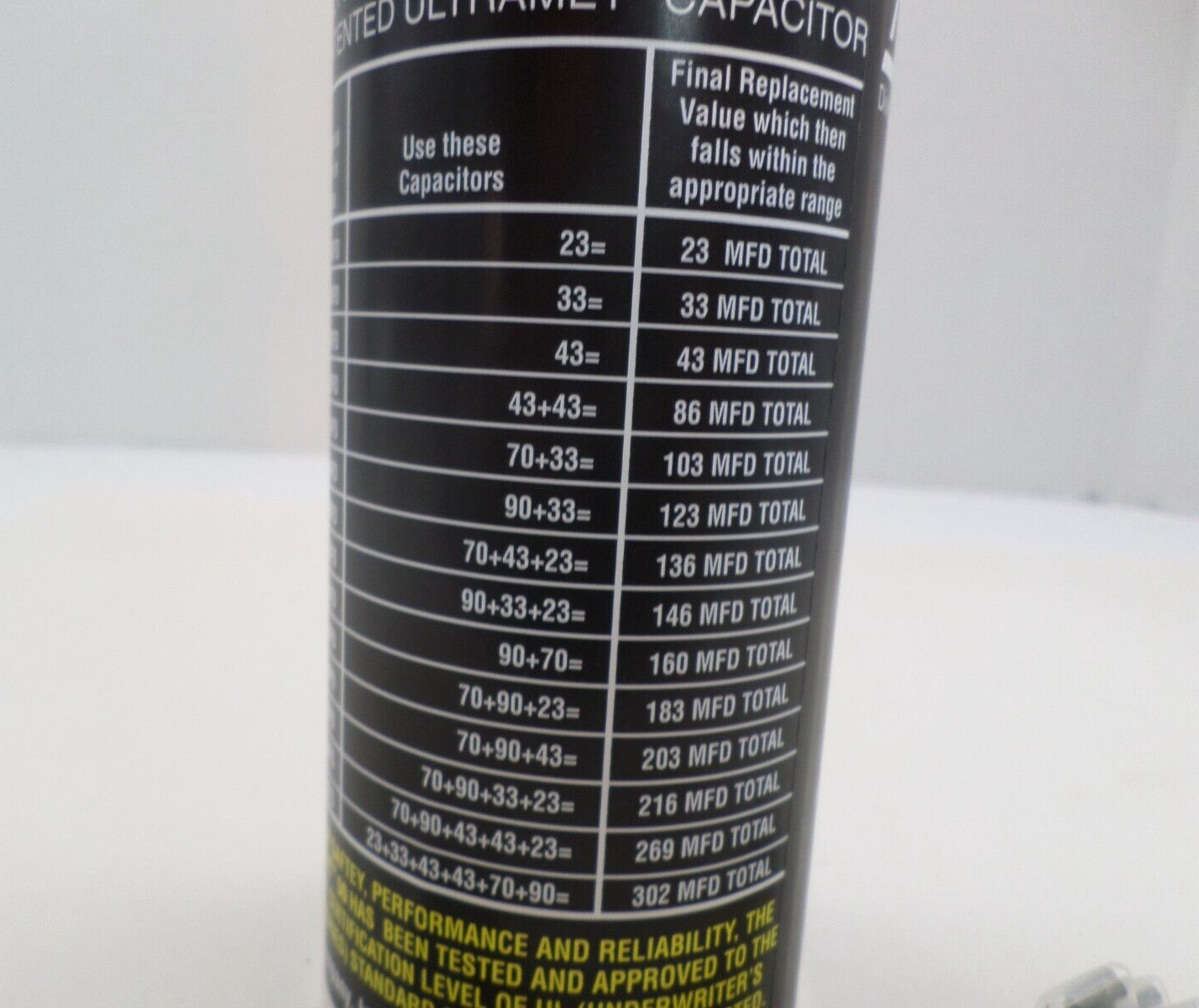 Amrad Turbolytic 50 Motor Start Capacitor No Box