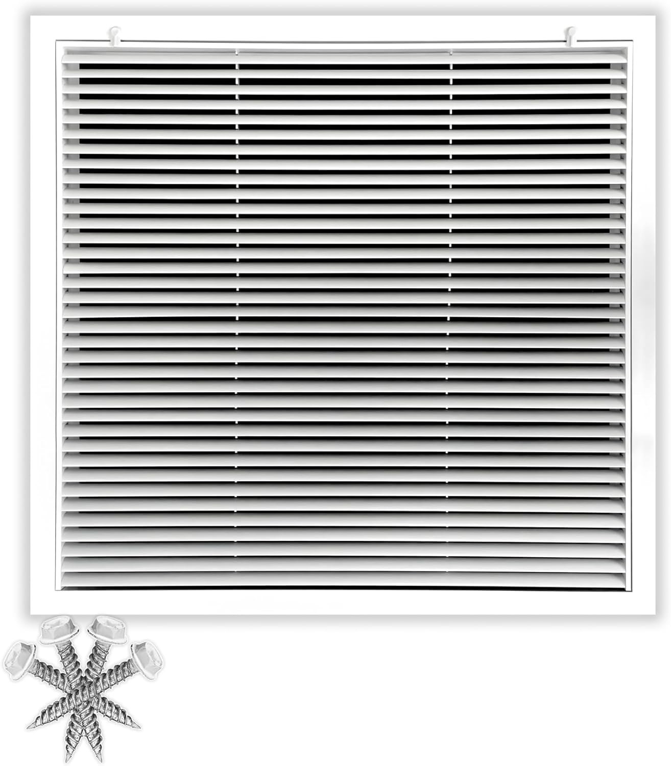 NEW Return Air Grille,Air Return Vent Cover Grill for Ceiling Wall,Steel HVAC AC