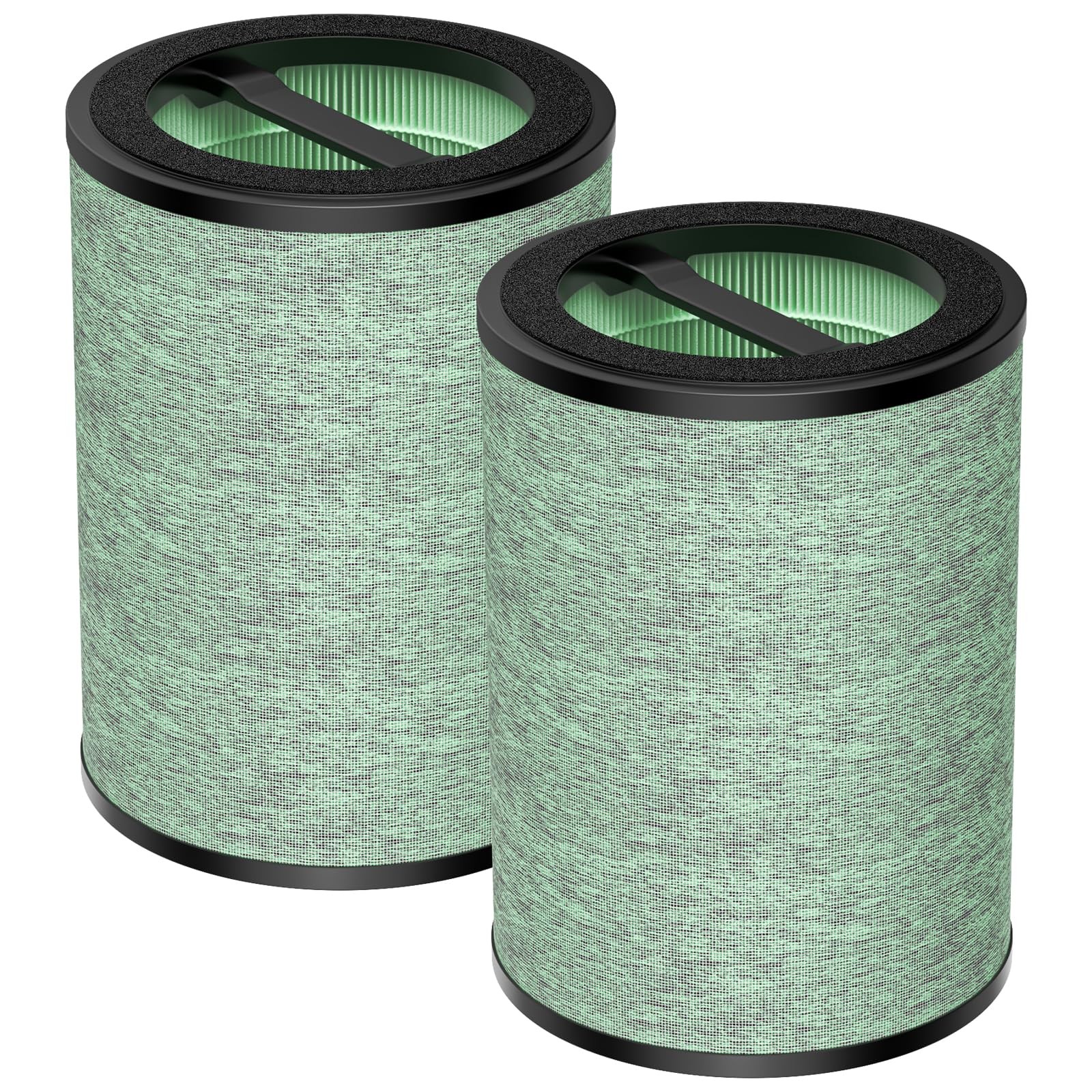 2Pcs Air Purifier Replacement Filter WYZE 4 In 1 HEPA Carbon Standard Compatible