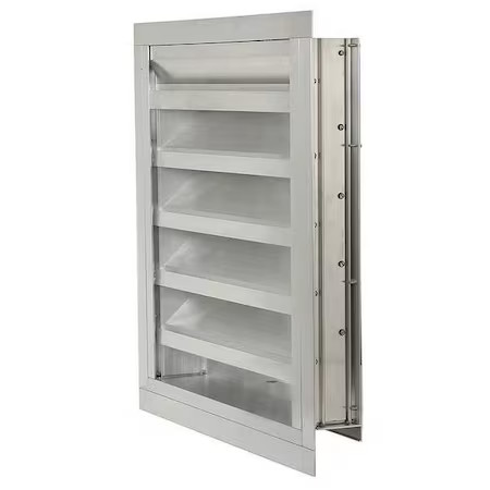 Dayton 20Uc07 Louver Damper, Adjustable, 18H X 36W