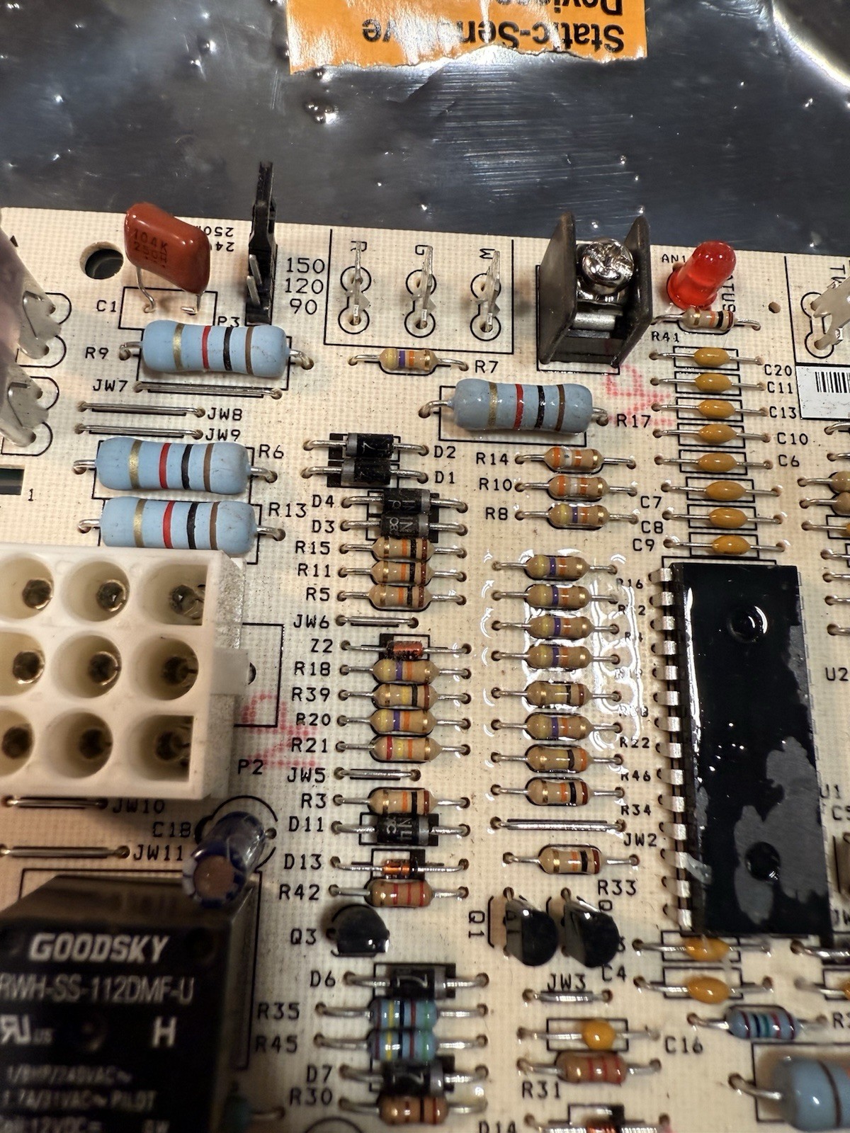 New Goodman Furnace A/C HIS Control Board 9-Pin Connector B1809913S 193031153910
