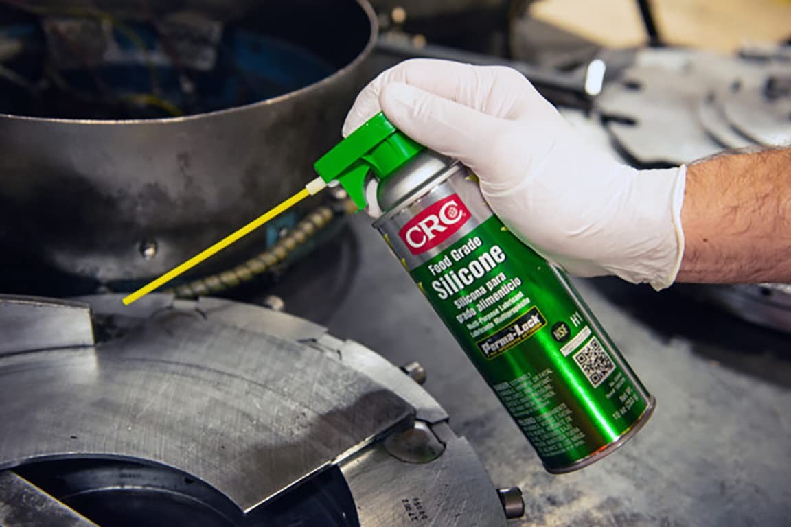 Crc Food Grade Silicone 10 Wt Oz Multi-Purpose Silicone Lubricant For High