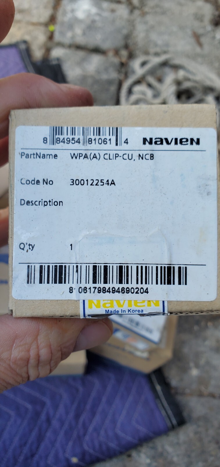 Navien #30012254A Primary H/E Outlet Adapter