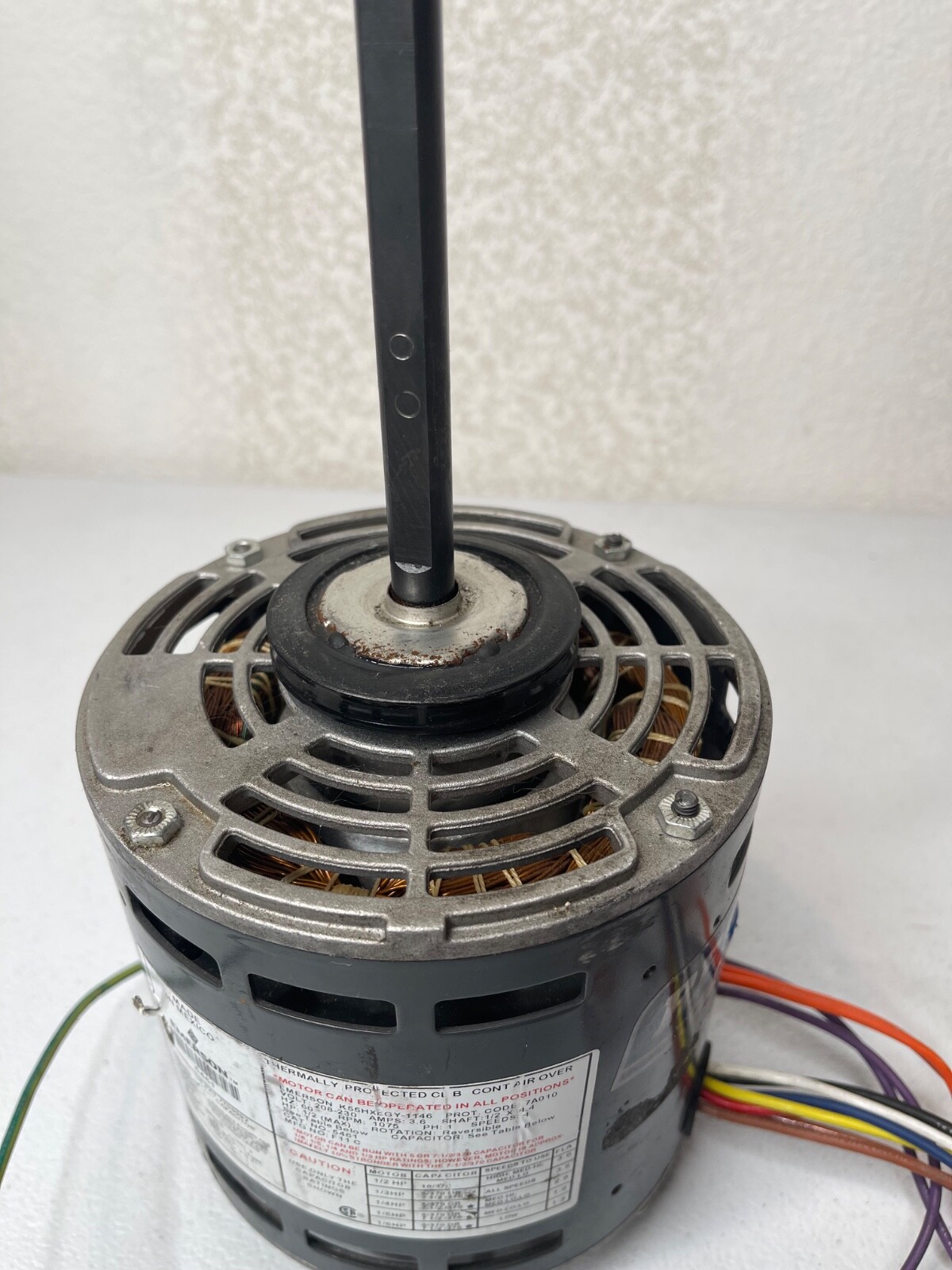 US Motors 5461 Rescue Blower Motor 1/2-1/6HP 208-230V