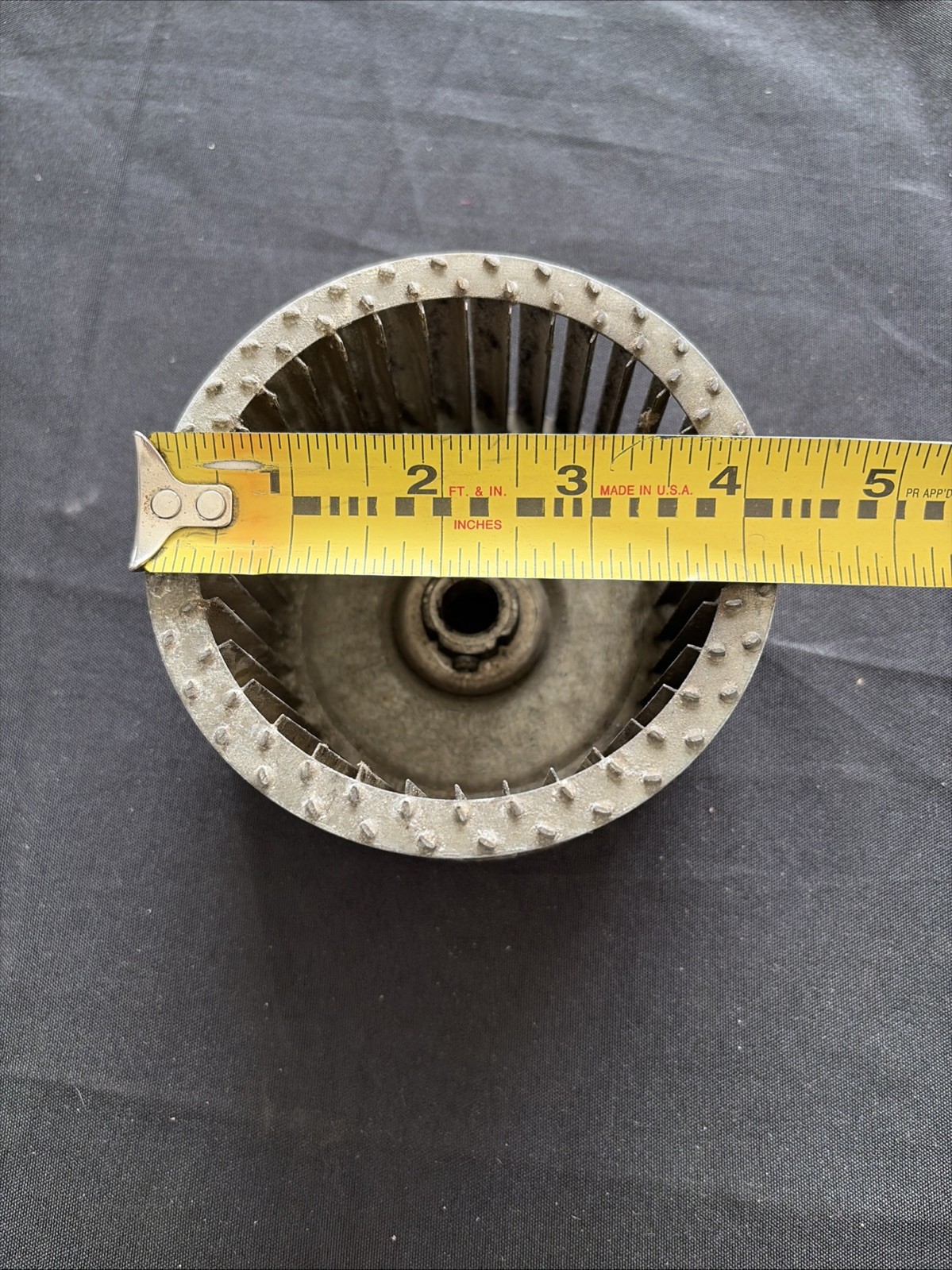 Centrifugal Impeller Fan Wheel 4.25” Dia 2.5” Width