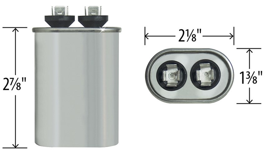 Capcom Capacitor 10 uf MFD 370 Volt Fits GE Genteq Z97F9002 97F9002 97F9002BX
