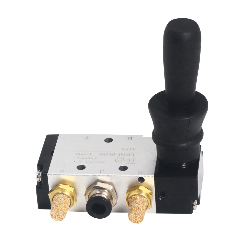 1/4″NPT 5 Way 3 Position Air Hand Lever Operated Valve Pneumatic Solenoid Valve