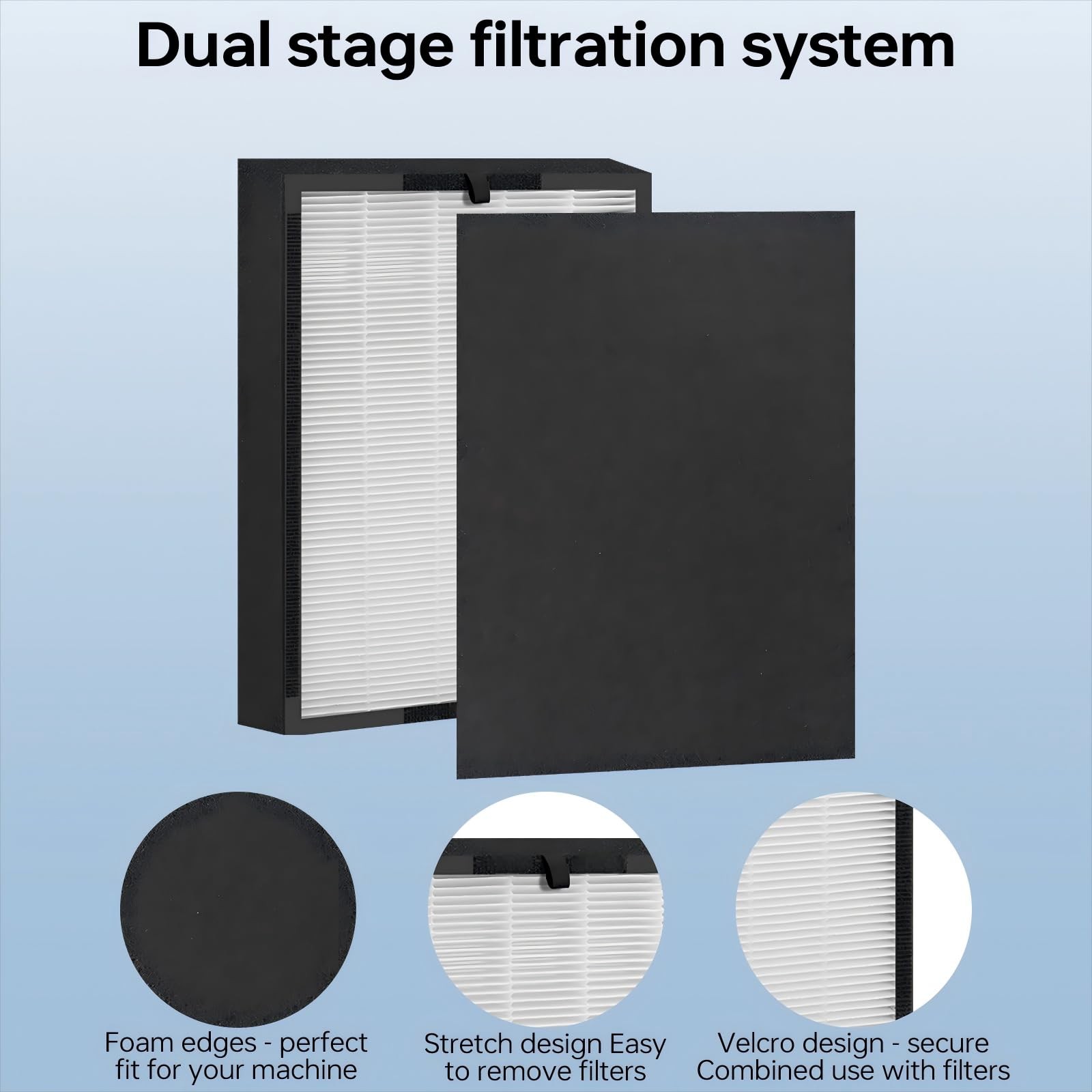 Ancolin 45i Replacement Filter, 14.610 x 11.500 x 3.350 in, 1 pack White