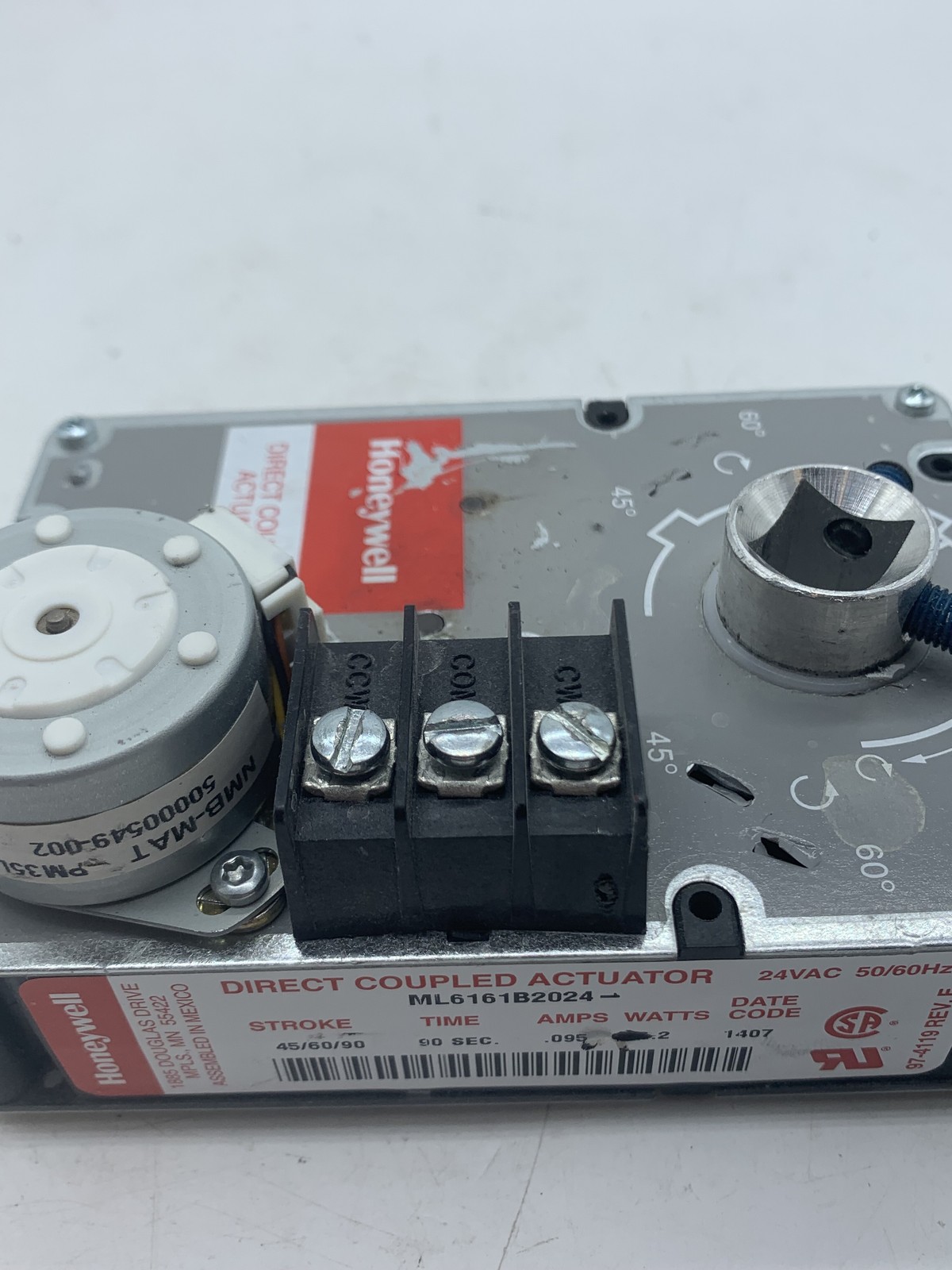 Honeywell ML6161B2024 Direct Coupled Actuator No Cables ~ FREE SHIPPING