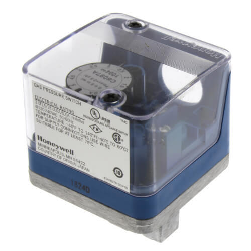 Honeywell C6097A3004 – Pressure Switch .4-4Wc 1-10Mbar 8.5Psi/600Mbar M