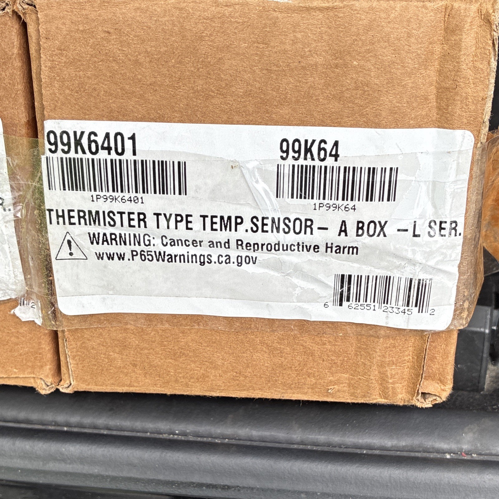 Air Temperature Sensor Thermistor Type Brown MPN 99K6401 / 99K64
