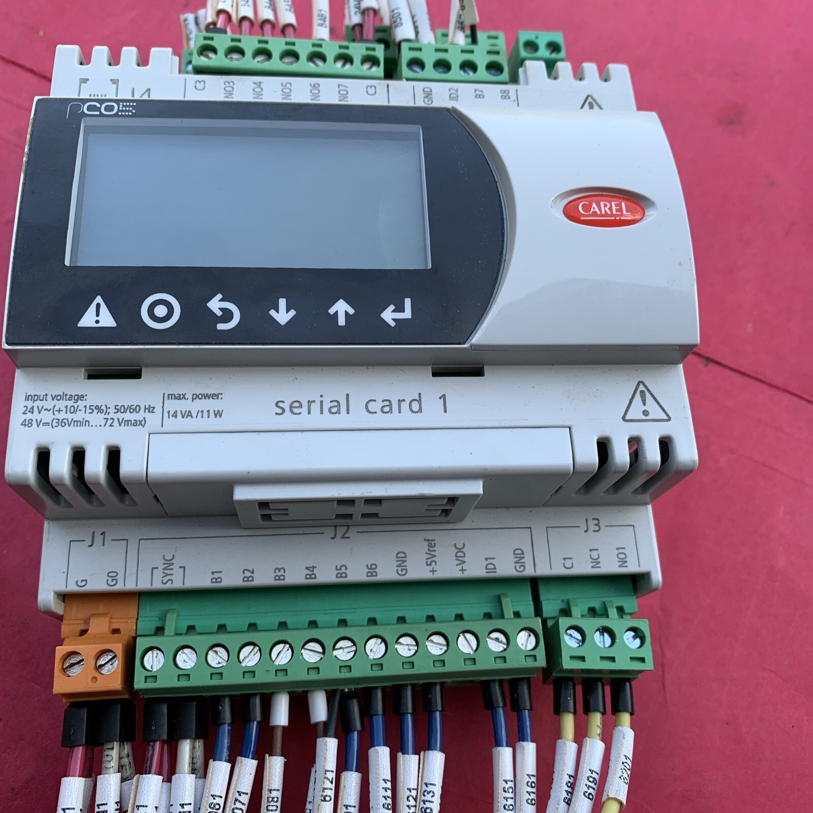 Carell pCO5 PCOX000BAO Compact controller  REV 2.422 F.3. March 2018 Dimpled