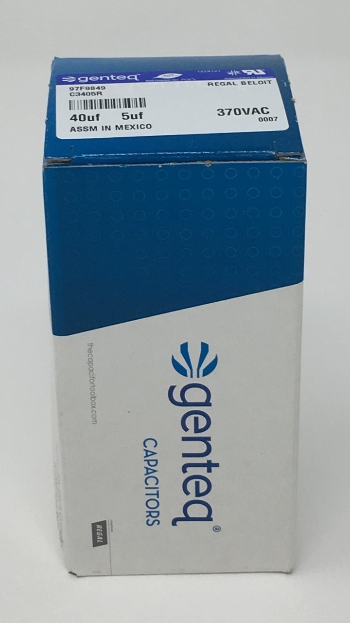 40/5Uf Capacitor Motor Run 370V Round Snap-in Mount for OEM Applications