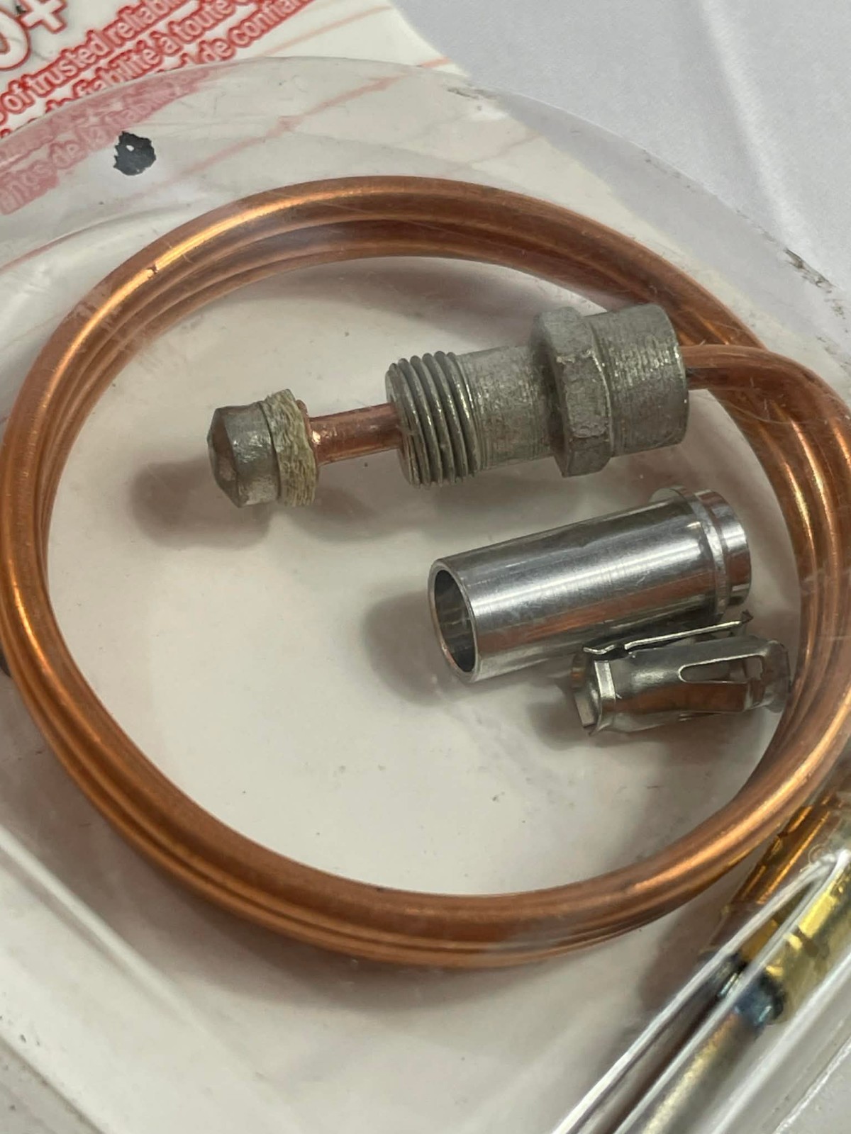 Resideo 24″ Thermocouple CQ100A1013 for Gas Furnaces Water Heaters – 30 Millivol