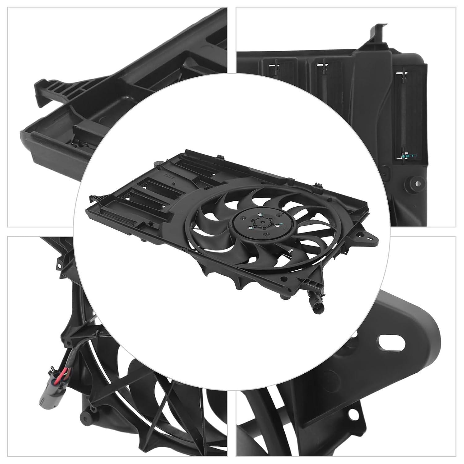Radiator Cooling Fan Brushless 11-Blade for 2021-22 Chevrolet Malibu 1.5L