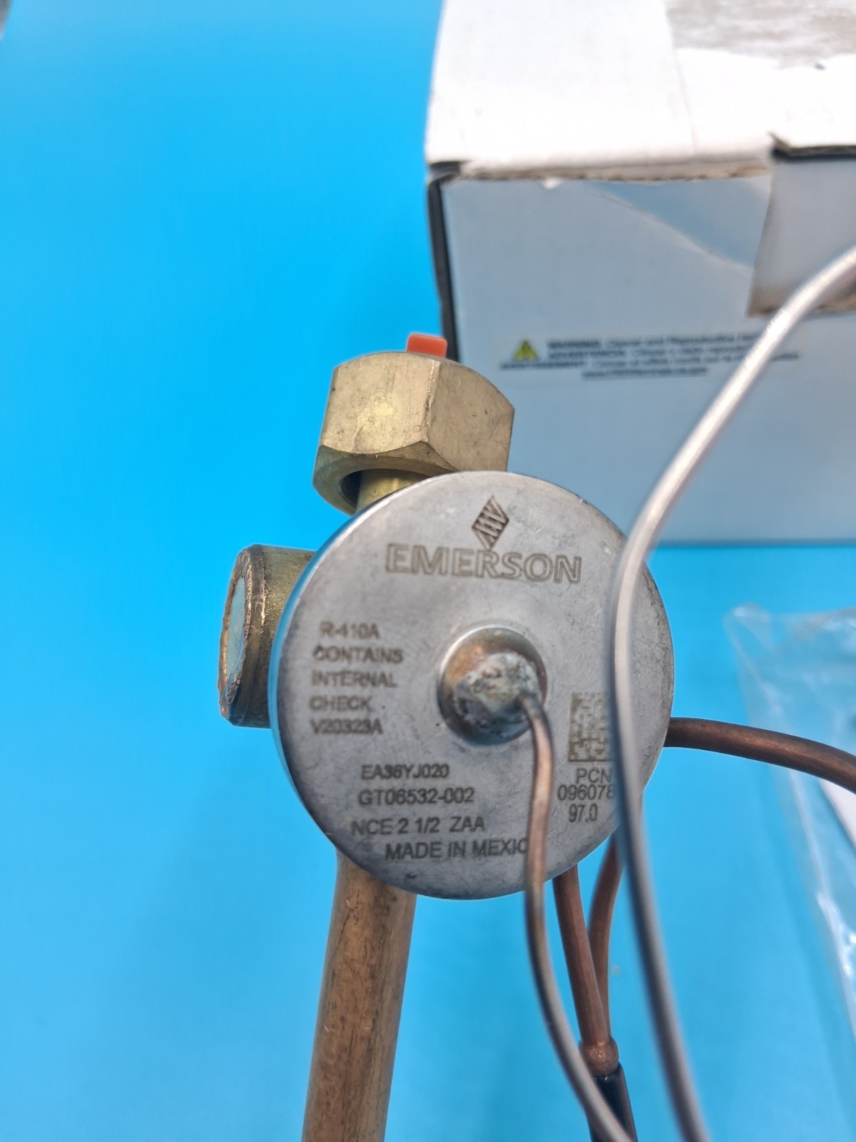 Emerson 1190871 Thermal Expansion Valve, 2 1/2 Ton, R410A Valve Kit TXV