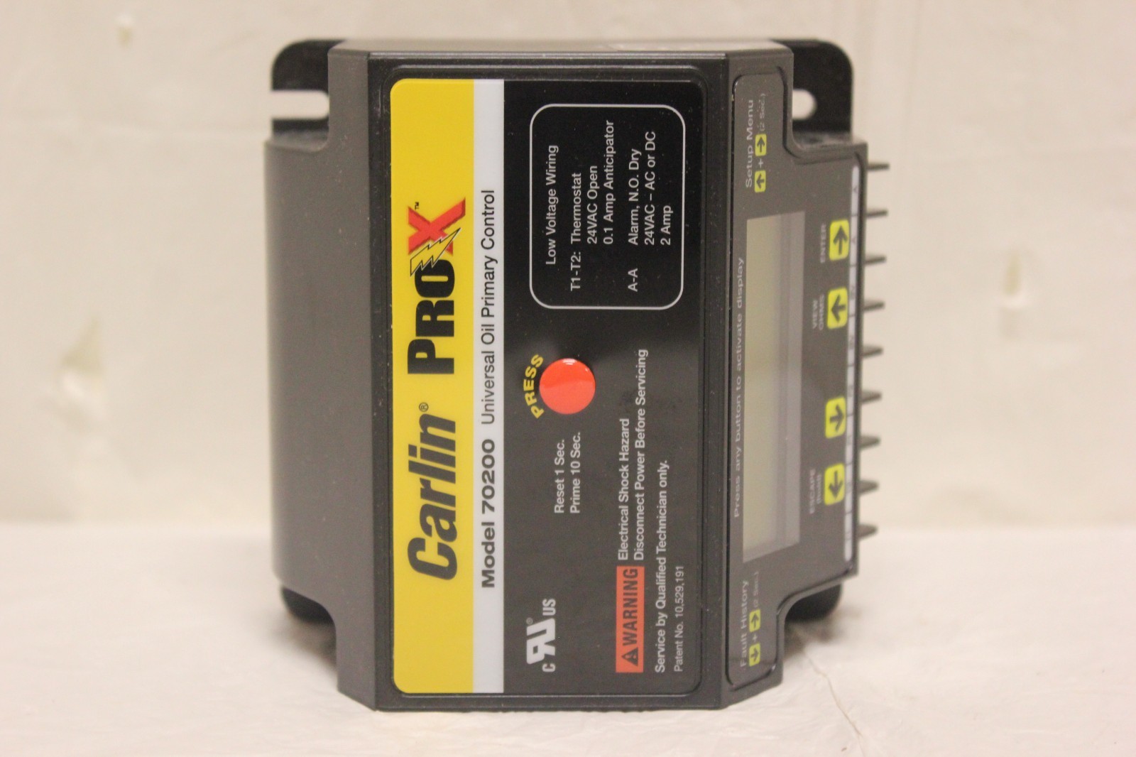 Carlin ProX 70200S Universal Oil Burner Primary Control J24