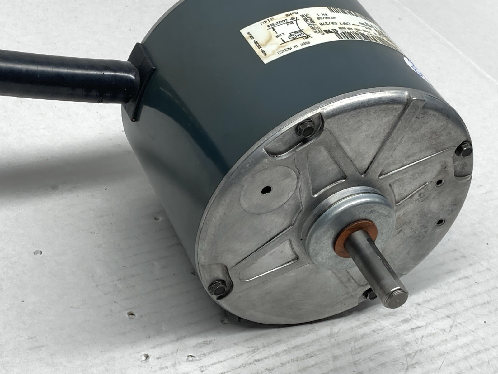 Carrier HC39GE468 Genteq 5KCP39KFV110AS Condenser Fan Motor, 1/4 HP 460V