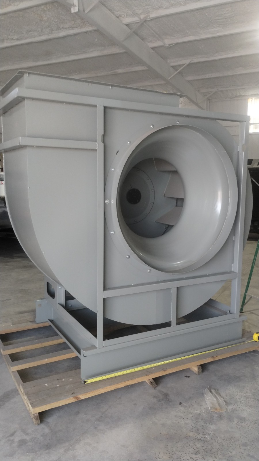 LARGE COMERICAL FUME EXTRATOR AIR HANDLER 30HP 35,500 CFM Direct Drive 230/460
