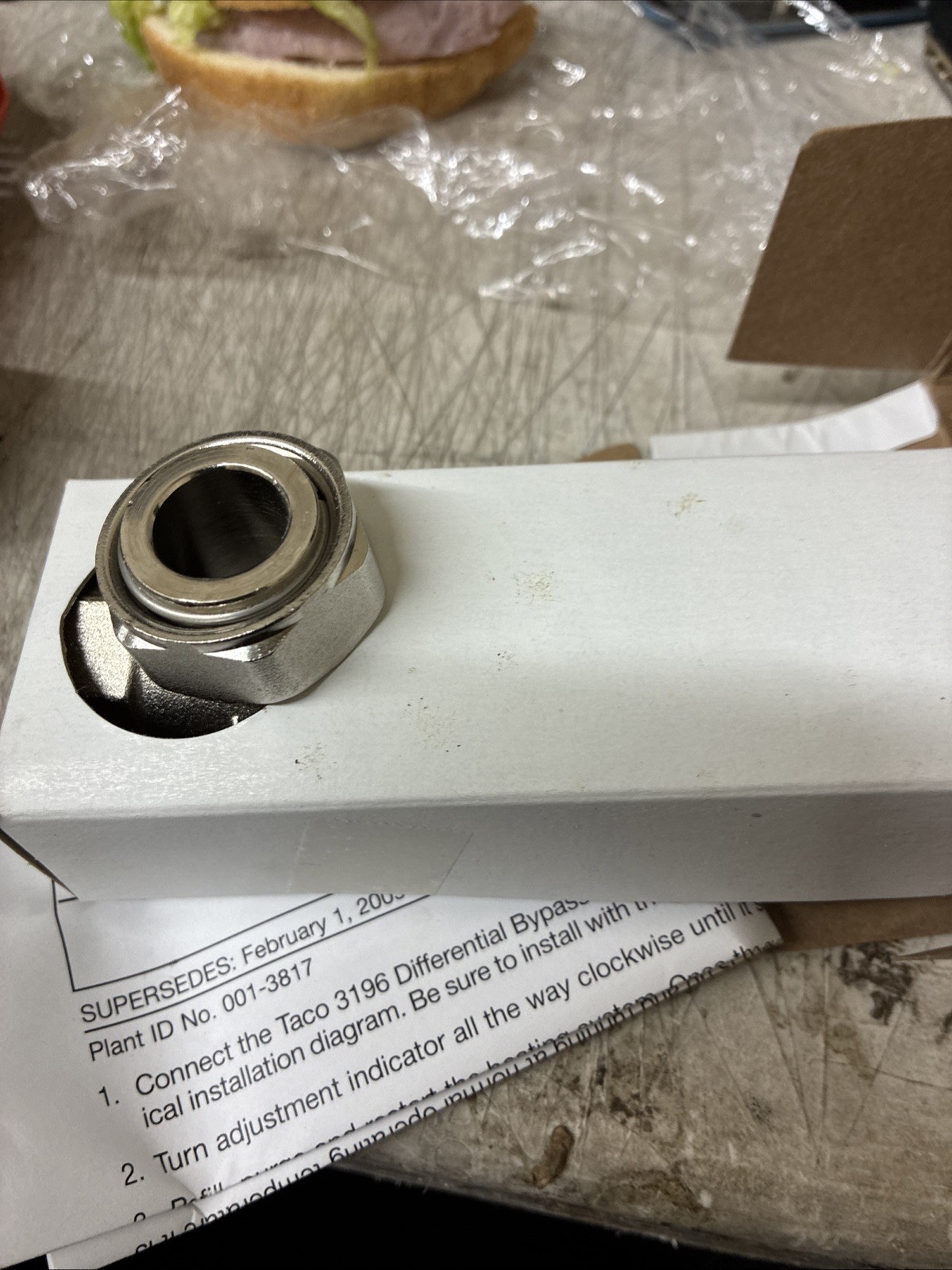 TACO 3.4″ Differential bypass valve model 3196