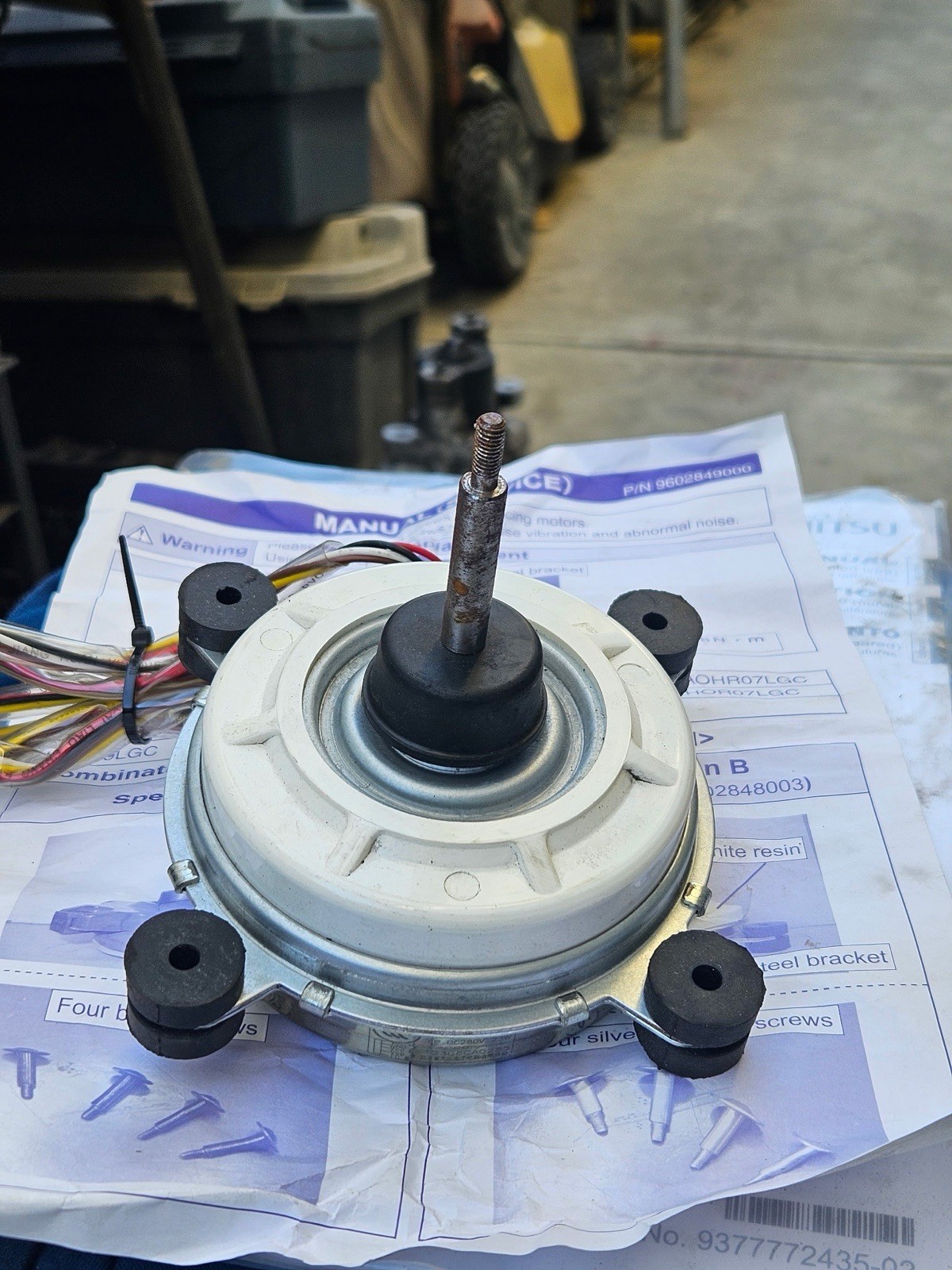 Fujitsu indoor outdoor Fan Motor OEM MFE-28TVL