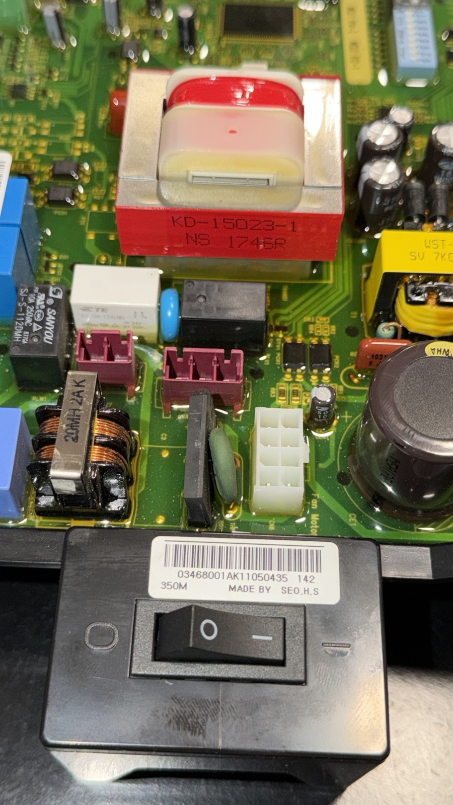 NAVIEN TANKLESS WATER HEATERS 30012262B Control Board B/D KDC-350M
