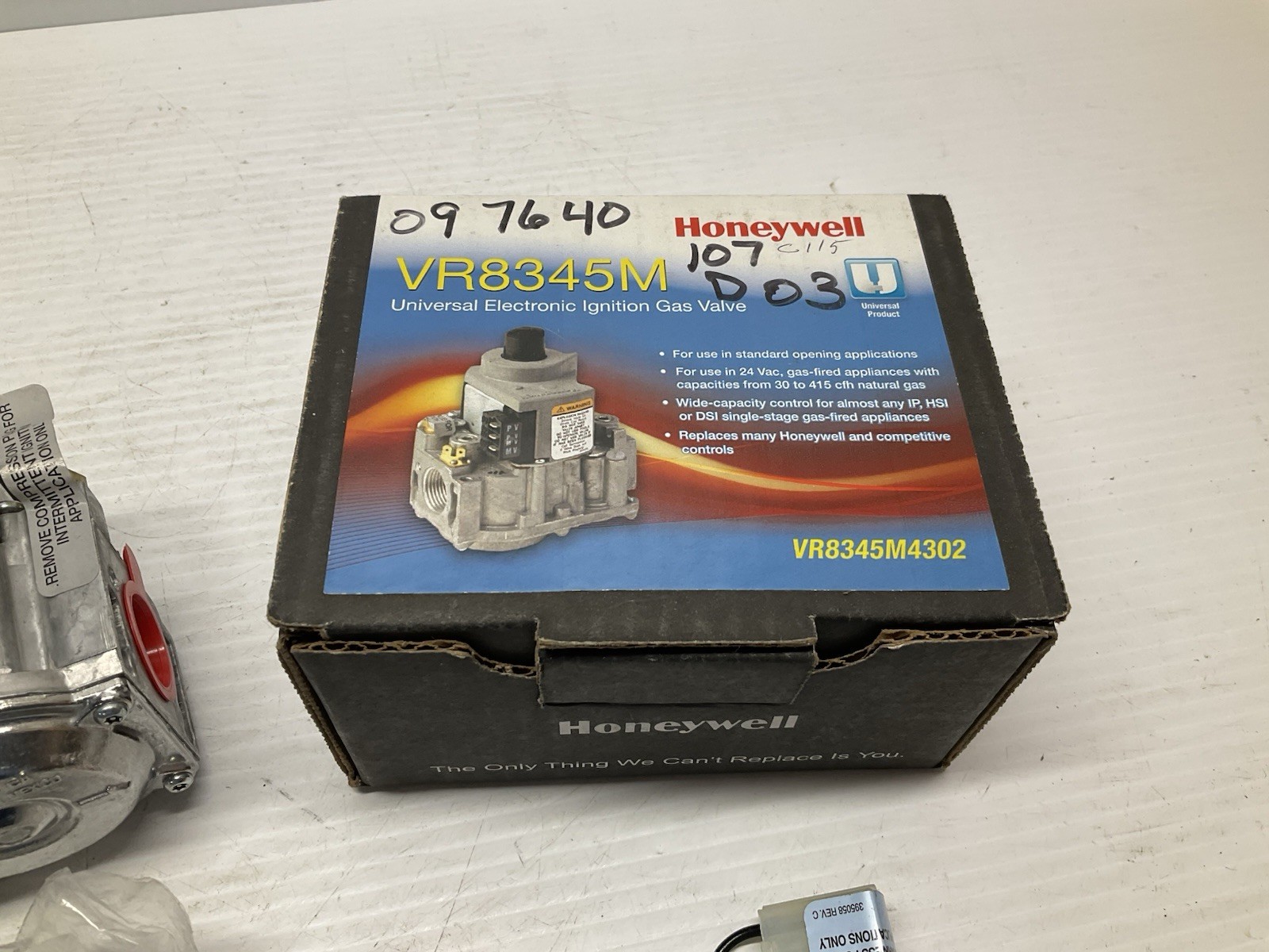 Honeywell/Resideo VR8345M Gas Valves Universal Ignition Valve VR8345M4302