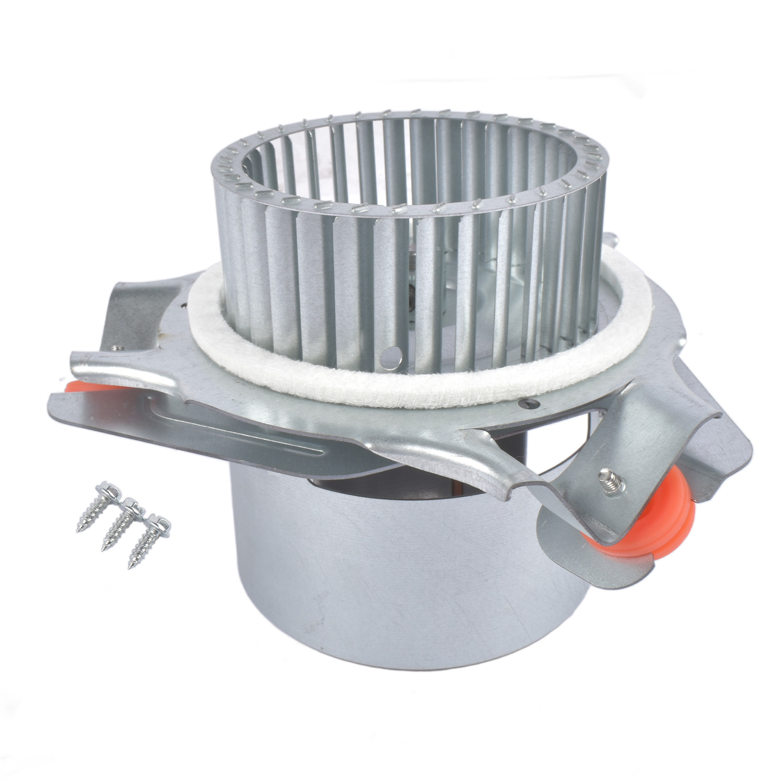 1x Exhaust Motor Assembly Silver 115 V 60 Hz 3000 RPM Fits for Carrier Furnaces