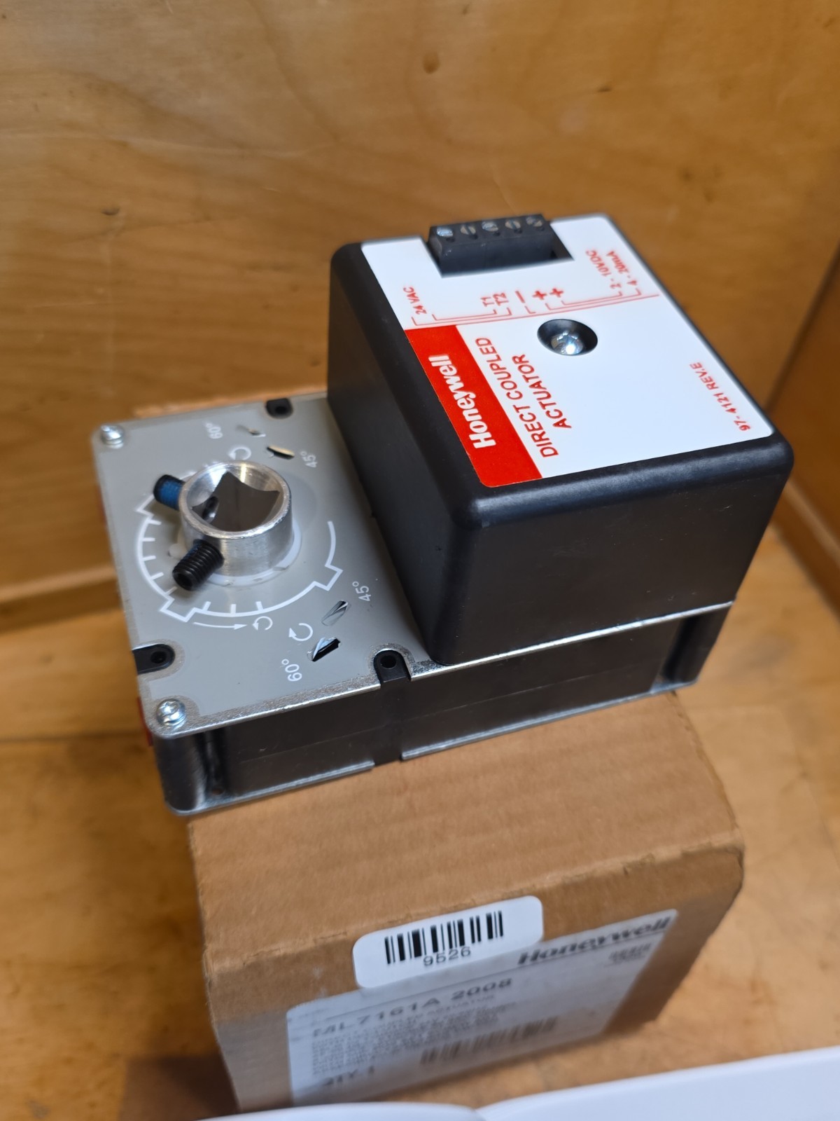 Honeywell ML7164A 2001 Direct Coupled Actuator With Declutch, 24V, 50/60HZ