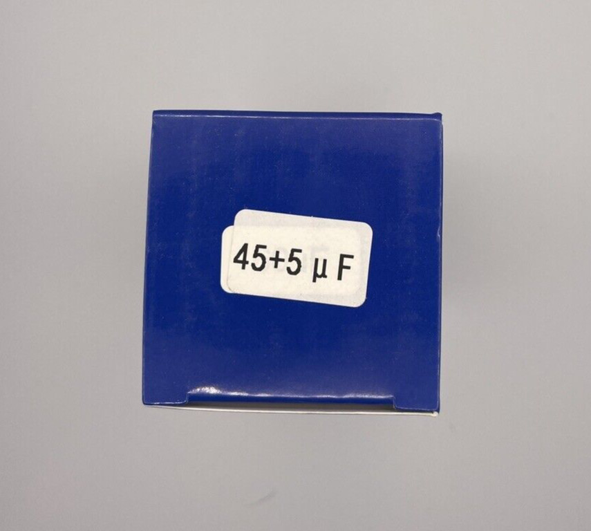 45/5 MFD 240V/660V Dual Run Round Start AC Capacitor AC Motor Cool or Heat Pump
