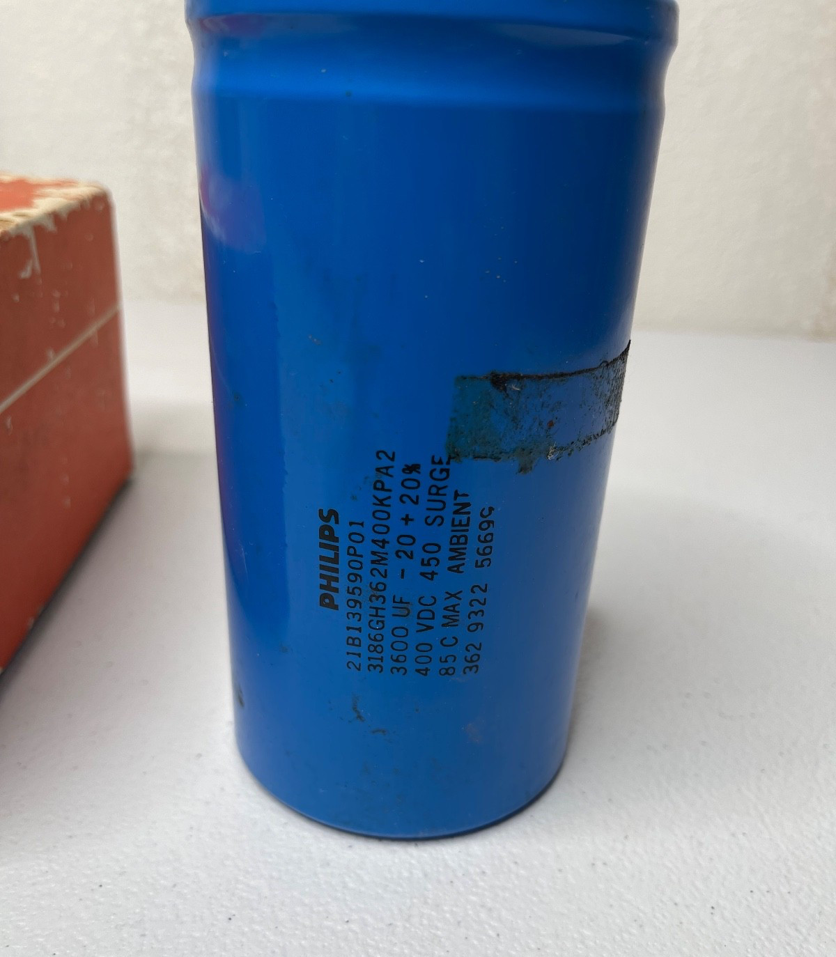 Trane CPT0433 Capacitor 3600 MFD 400V