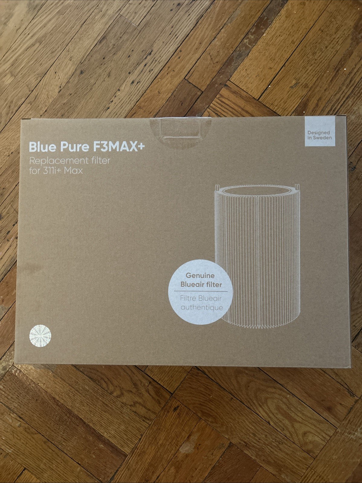 Genuine Blueair Blue Pure F3MAX+ Replacement Filter for 311i+ Max – New