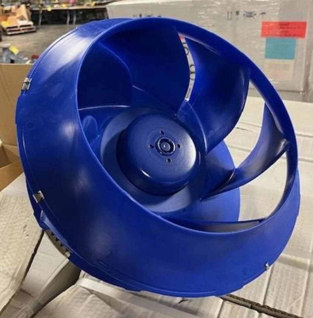 4 Units Ziehl-Abegg RH35V-6IK.BD.VR EC 110V or 240 VAC, Centrifugal Fan, Germany
