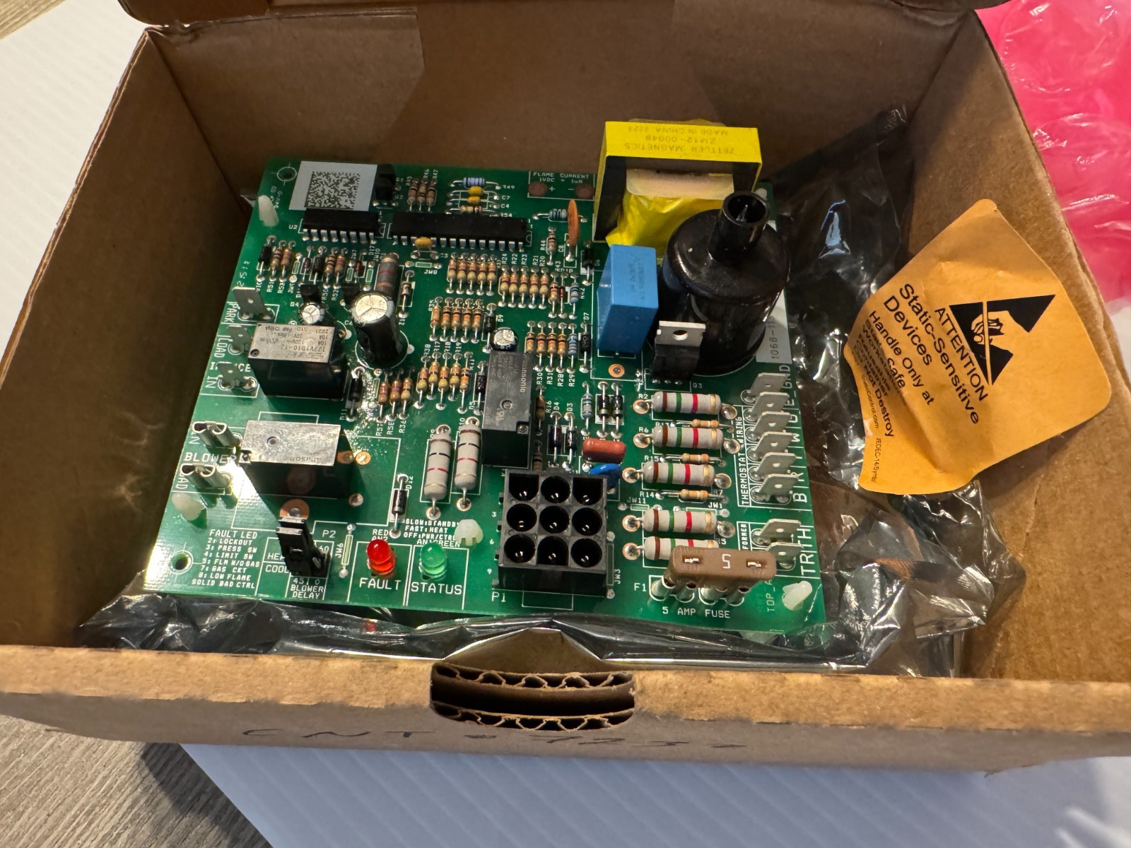 Trane American Standard CNT07230 Furnace Control Board D343685P02 D674712P02