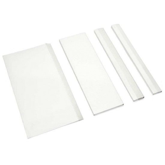 SLANT-FIN 57101408000 Filler Sleeve 14″ Baseboard Nu-White Covers 1-12″ Gaps