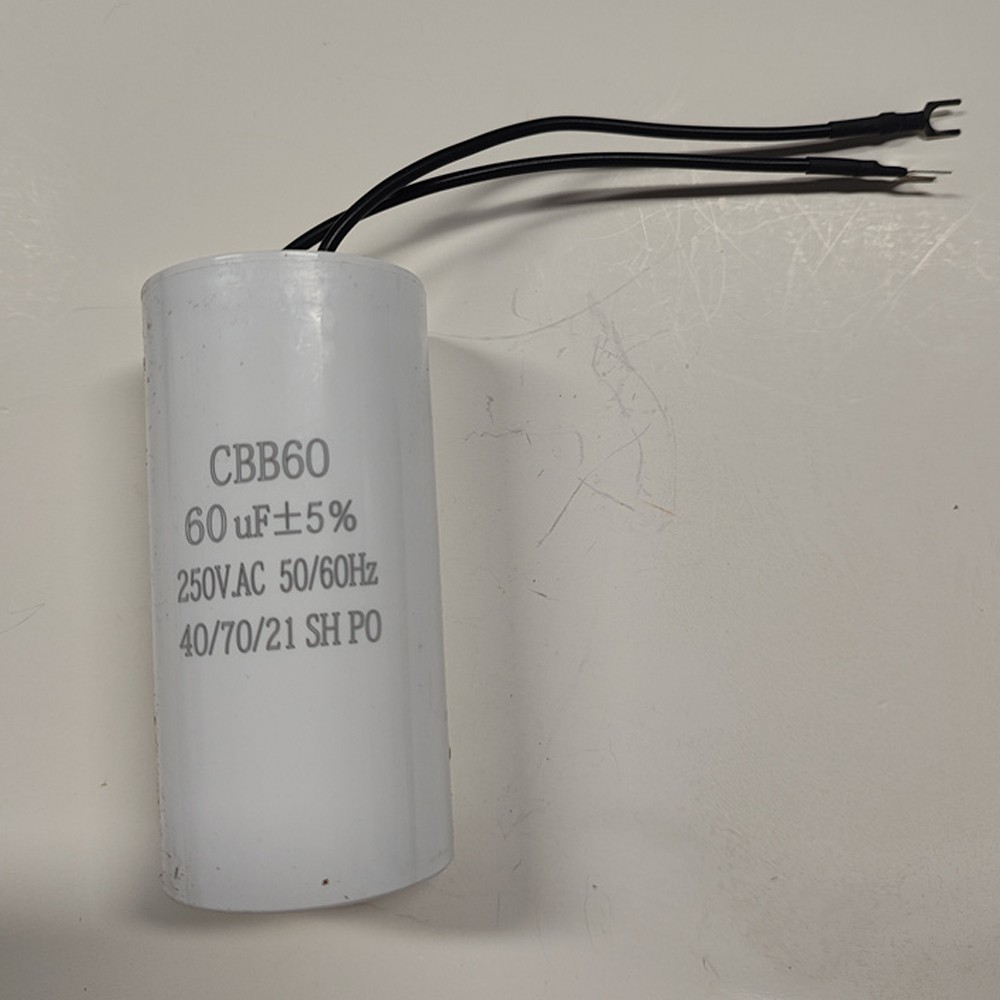 NEW CBB60 60UF 250VAC 250V Capacitor (Wire) Wire Motor Run Capacitor CBB60