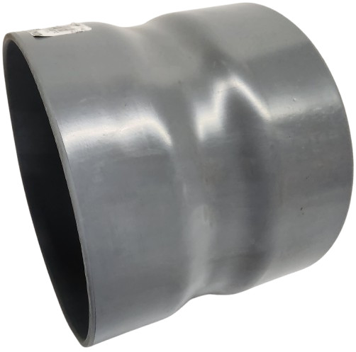 Plastinetics 329-080-C 8″ PVC Exhaust Duct Belled Coupling Socket