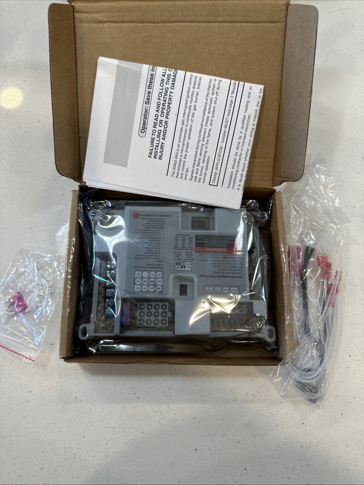 50A55-843 Furnace Control Board Furnace，Suitable for White Rodgers 50A55-843