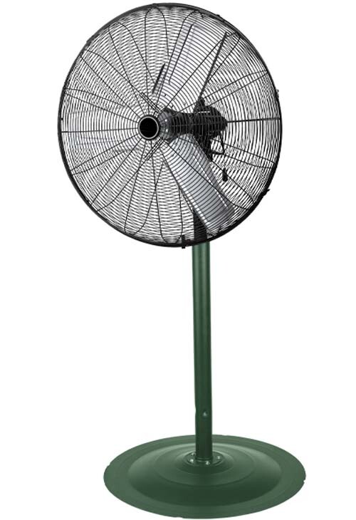 24″ Oscillating Pedestal Fan – 7435 CFM – 120 Volts – 3 Speed – Indoor & Outdoor