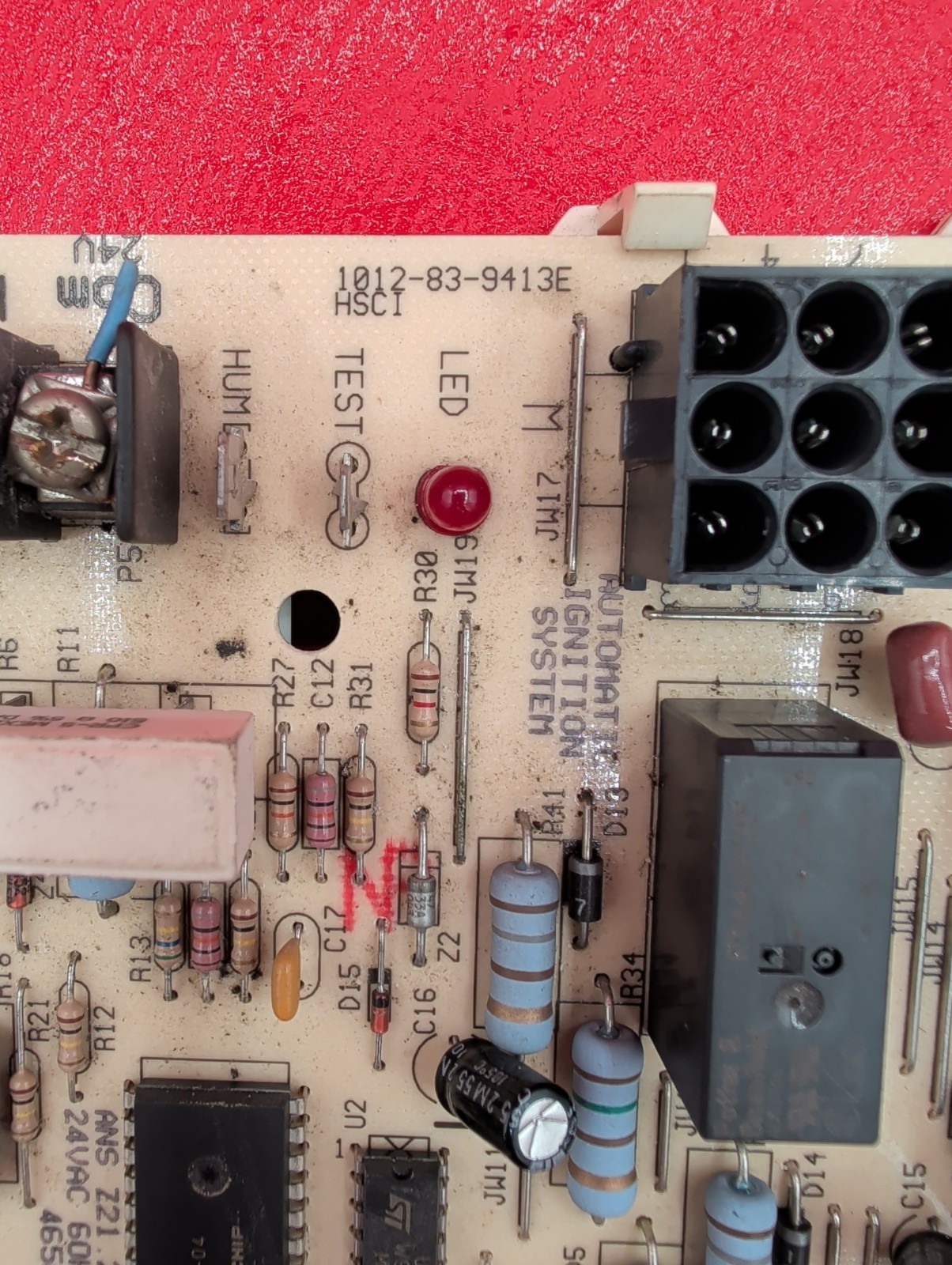Carrier Bryant Payne HK42FZ009 Furnace Control Board HSCI 1012-940-L