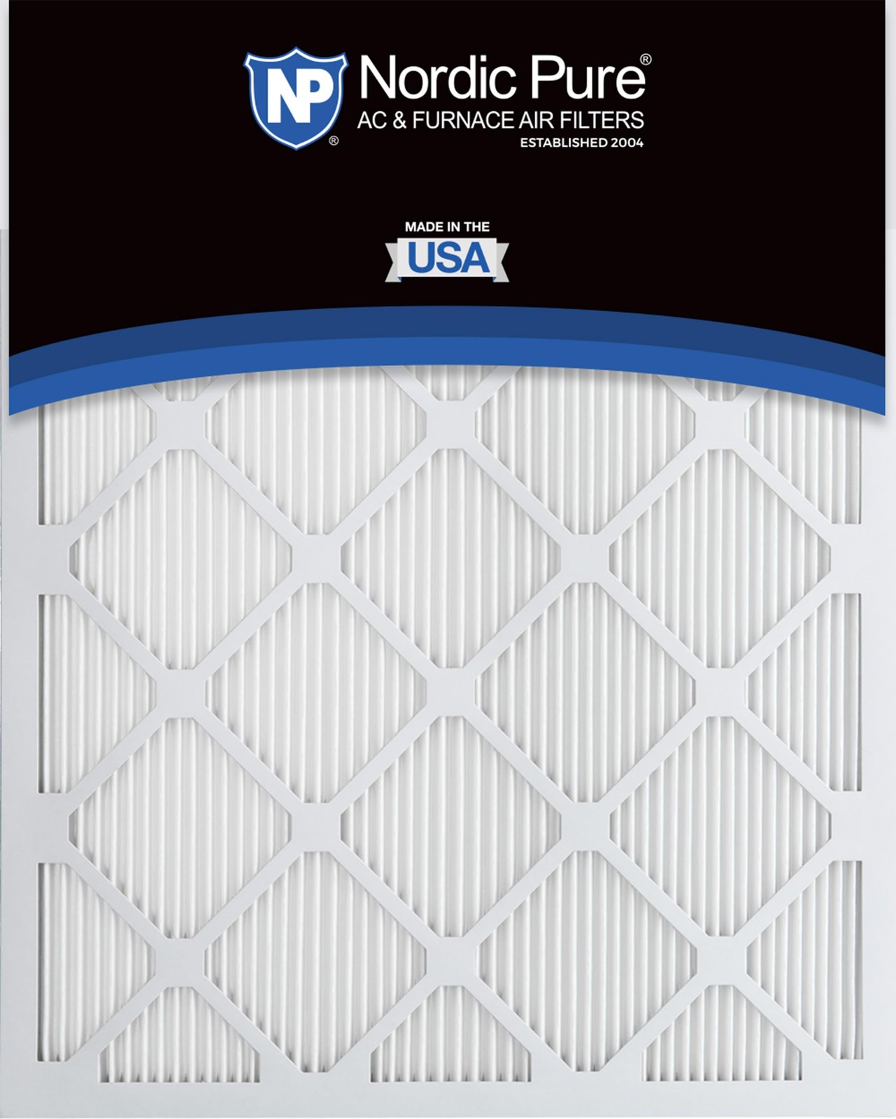 Nordic Pure 16x25x1 (Actual Size: 15 1/2 x 24 x 24.5 x 15.5 x 0.75 inches