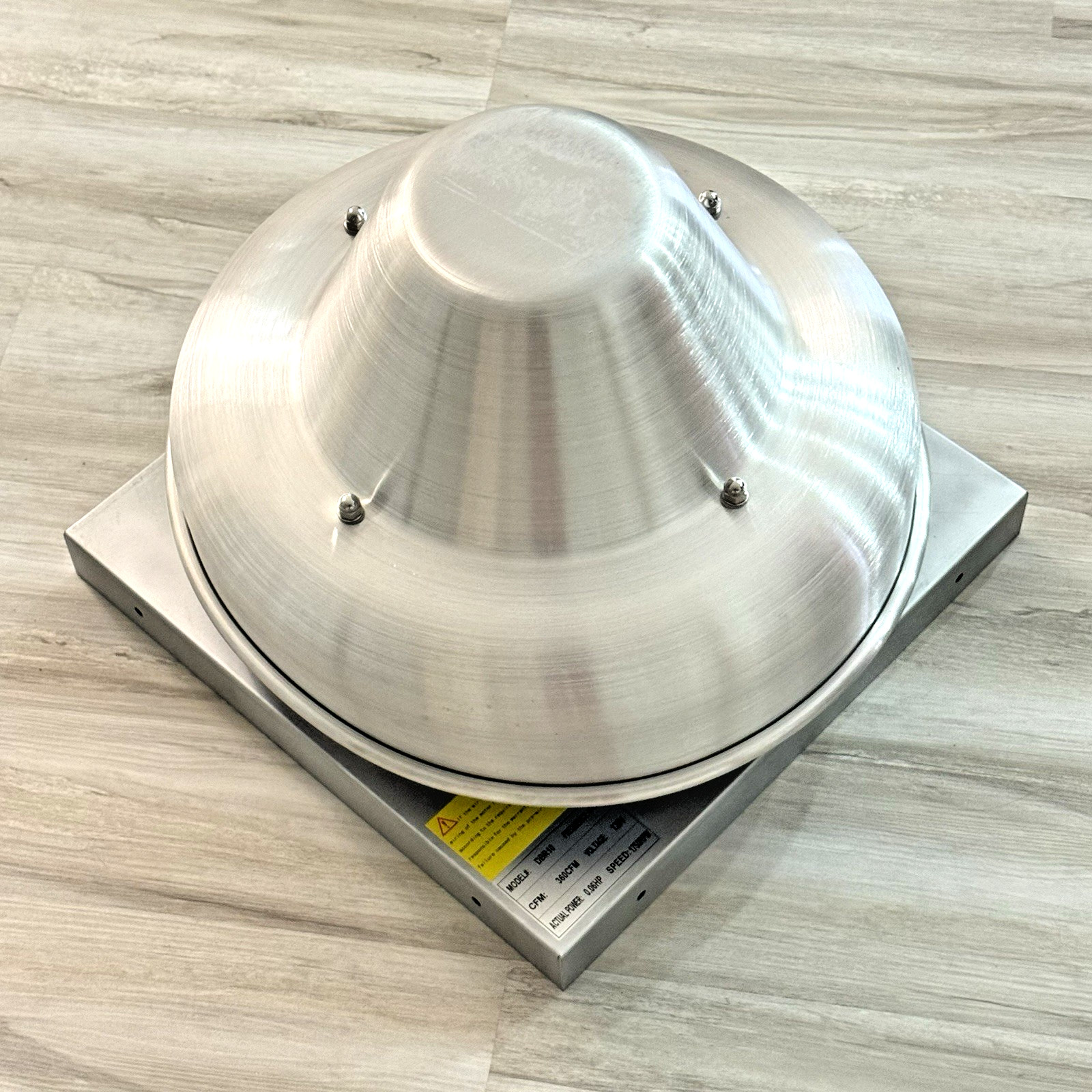 Direct Drive Centrifugal Downblast Roof Mounted Exhaust Fan 19″ Base Industrial