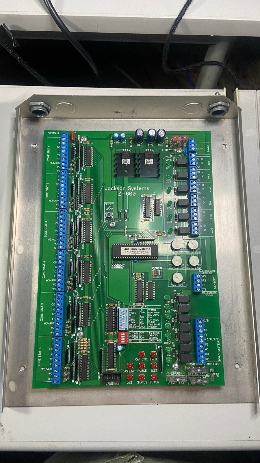 Green Zone Hvac Z600 6 Zone Board