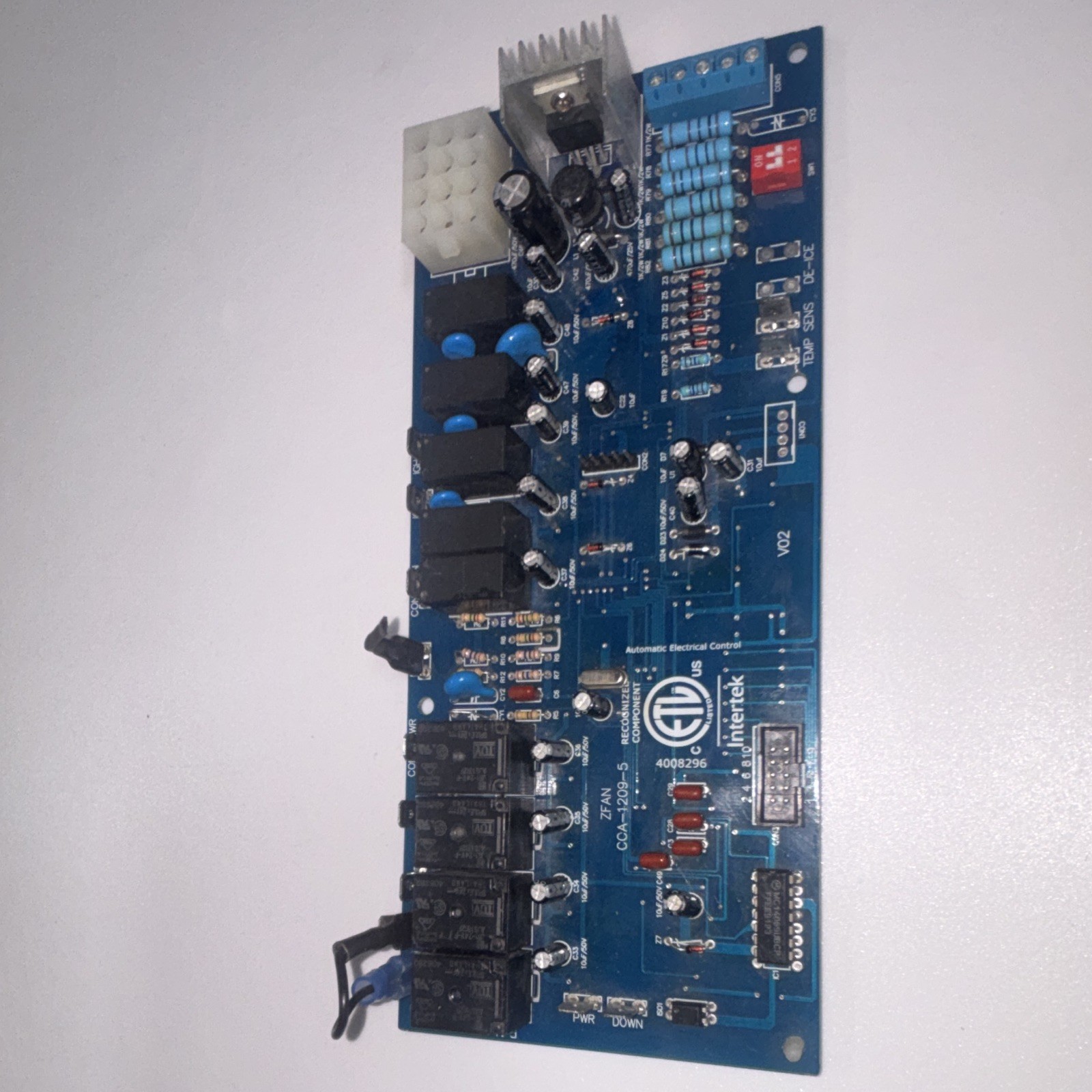 Intertek CCA-7AN HVAC Control Board MPN CCA-7AN/CCA-7AN-3 30V 10A
