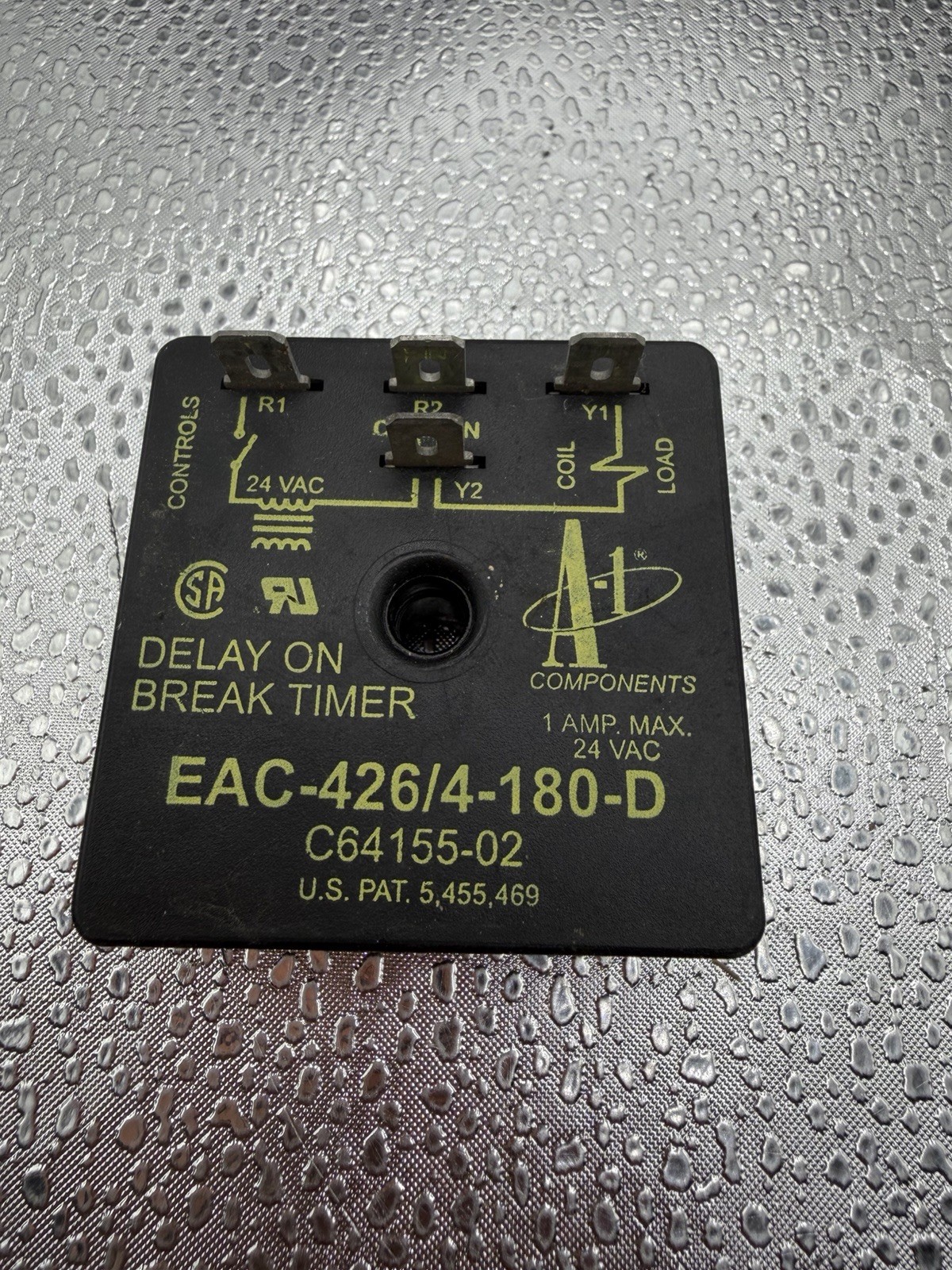 American Standard EAC-426/4-180-D Delay On Break Timer