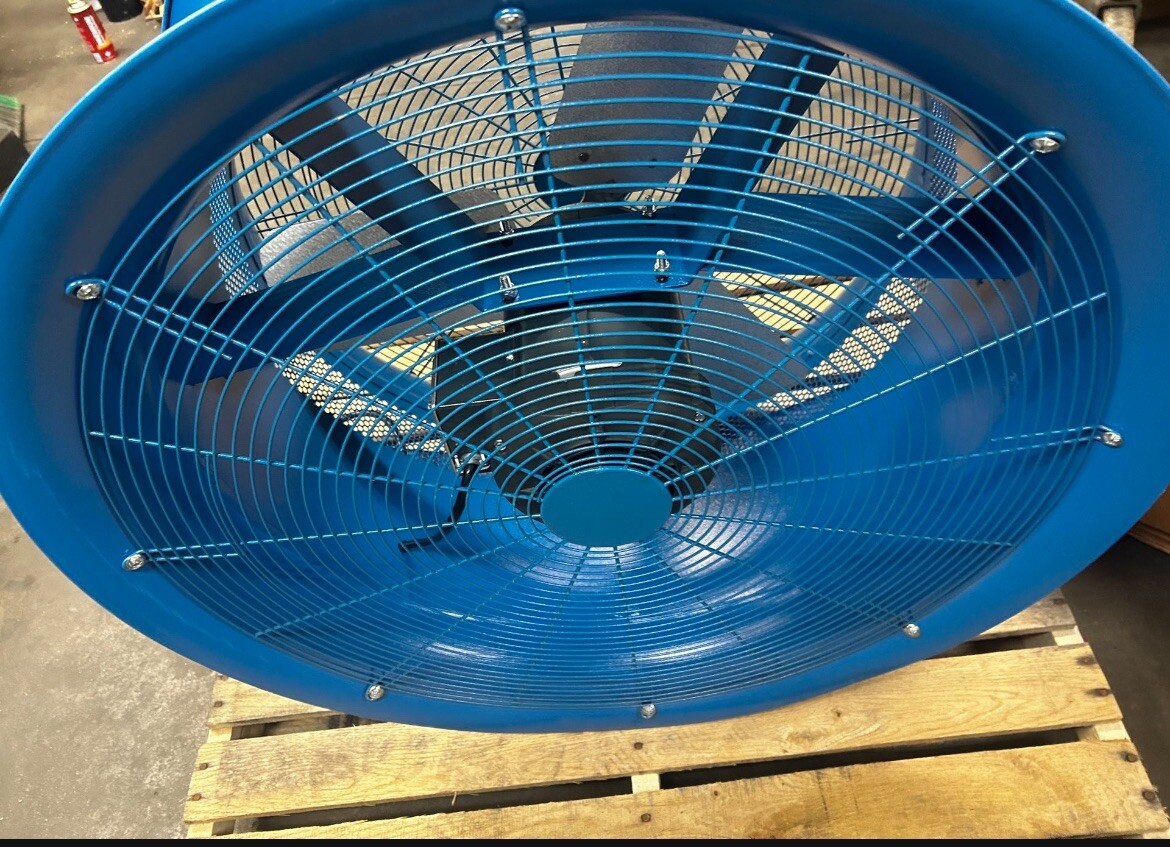 Patterson H26B 1 HP 208 to 230/460VAC 26 In Blade High-Velocity Industrial Fan