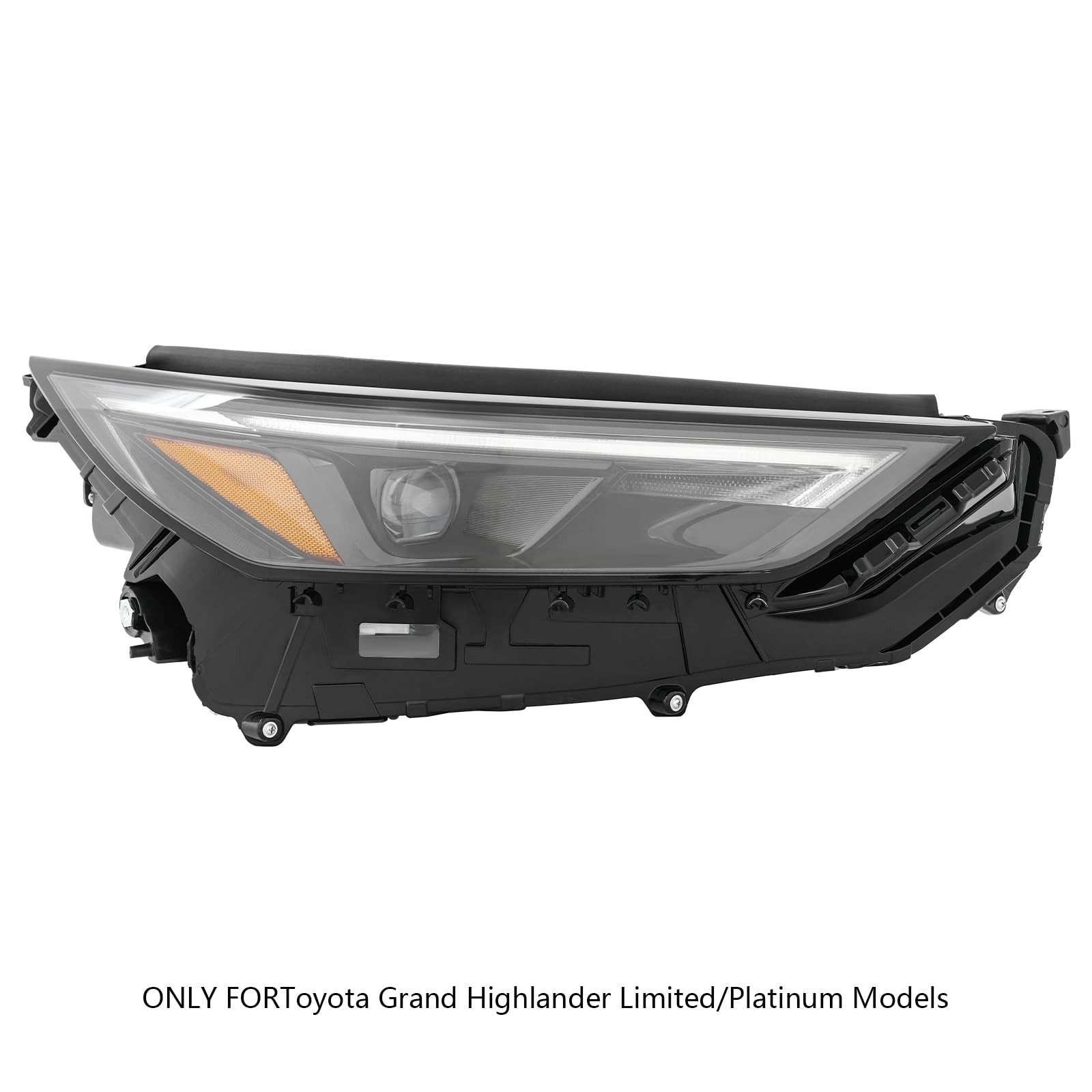 2023-2025 Toyota Grand Highlander LED Headlight Right Side DRL Limited Platinum